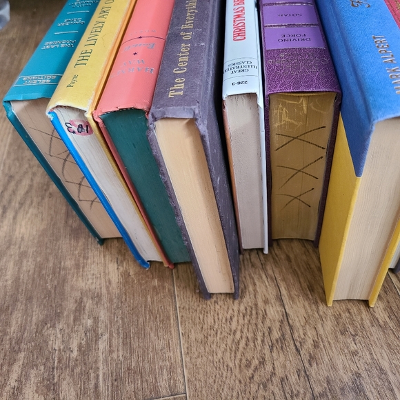 Hardcover Books Home decor craft ephemra mantle library u choose color - Picture 10 of 11